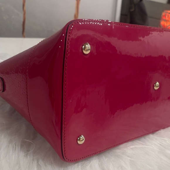 Gucci Microguccisima Patent Leather Dome - Picture 6 of 12